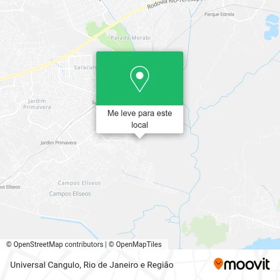 Universal Cangulo mapa