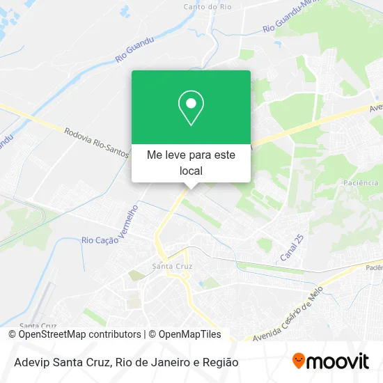Adevip Santa Cruz mapa