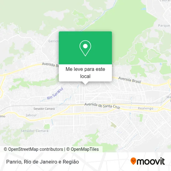 Panrio mapa