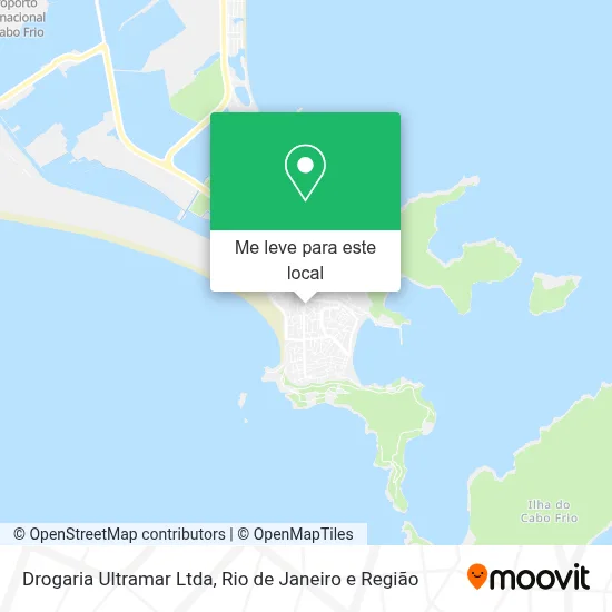 Drogaria Ultramar Ltda mapa
