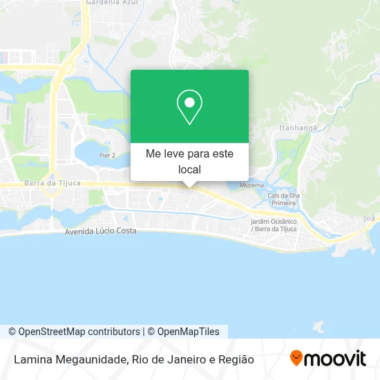 Lamina Megaunidade mapa