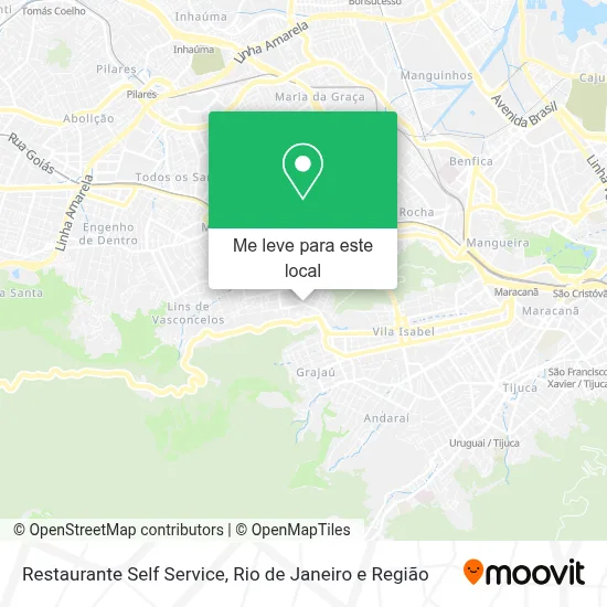Restaurante Self Service mapa