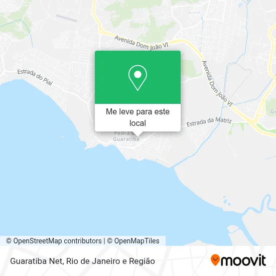 Guaratiba Net mapa