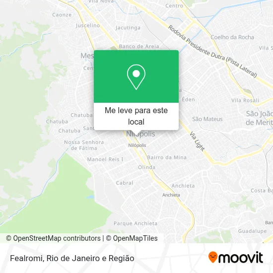 Fealromi mapa