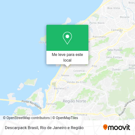 Descarpack Brasil mapa