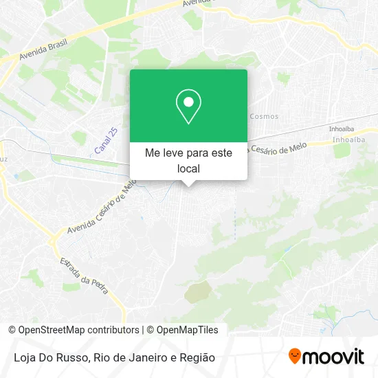 Loja Do Russo mapa