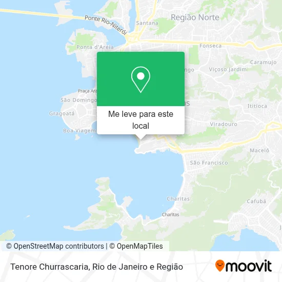 Tenore Churrascaria mapa