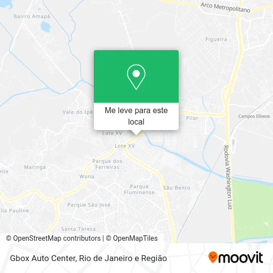Gbox Auto Center mapa