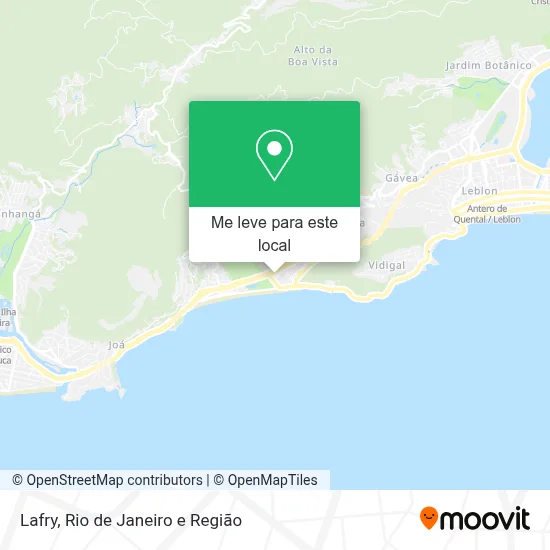 Lafry mapa
