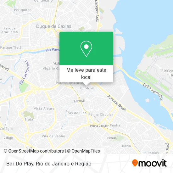 Bar Do Play mapa