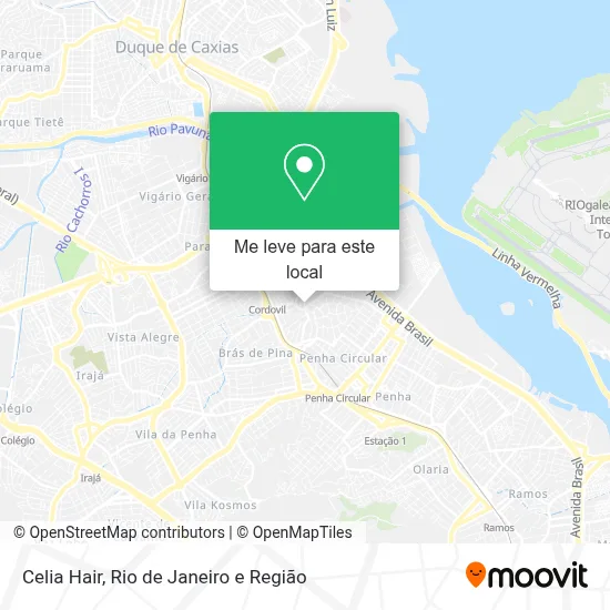 Celia Hair mapa
