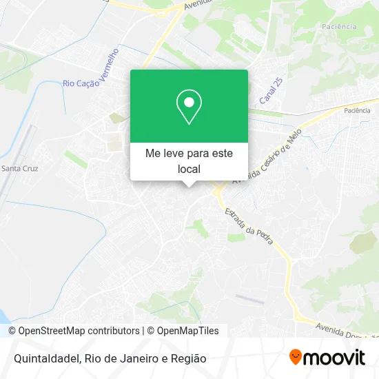Quintaldadel mapa