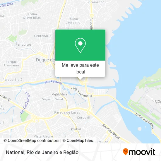 National mapa