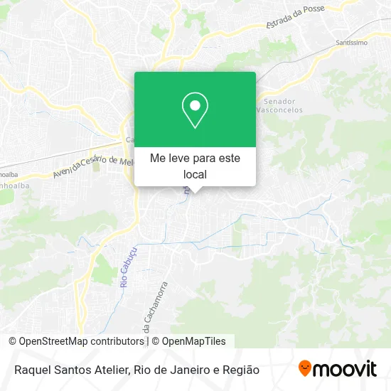 Raquel Santos Atelier mapa