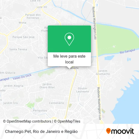 Chamego.Pet mapa