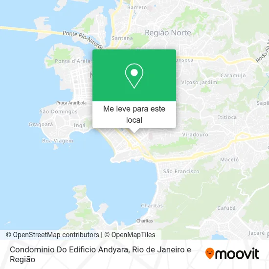 Condominio Do Edificio Andyara mapa
