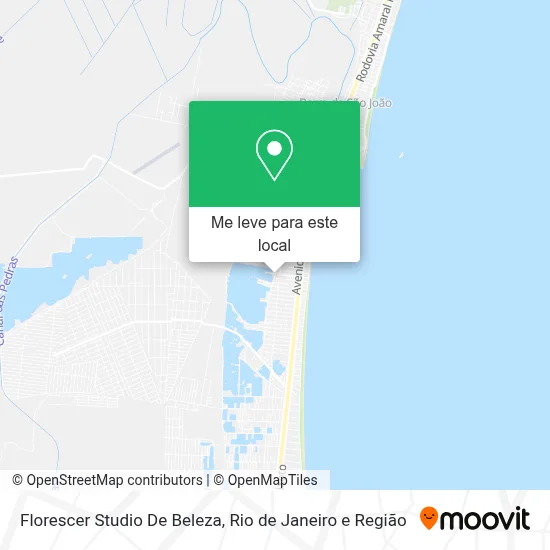 Florescer Studio De Beleza mapa