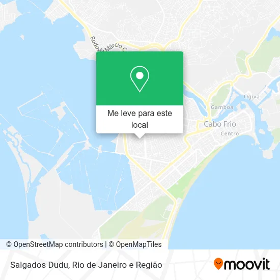 Salgados Dudu mapa