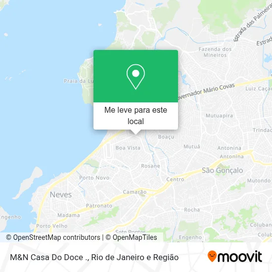 M&N Casa Do Doce . mapa
