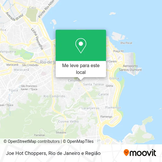 Joe Hot Choppers mapa