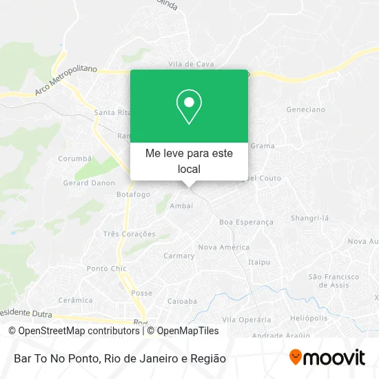 Bar To No Ponto mapa