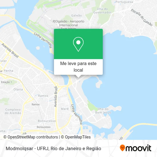 Modmolqsar - UFRJ mapa