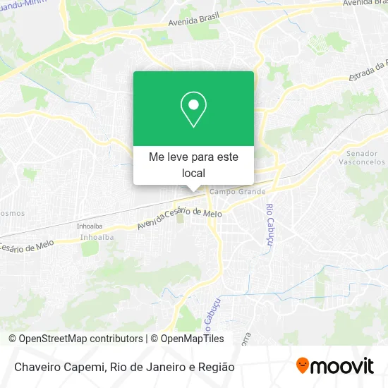 Chaveiro Capemi mapa