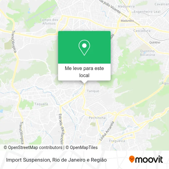 Import Suspension mapa