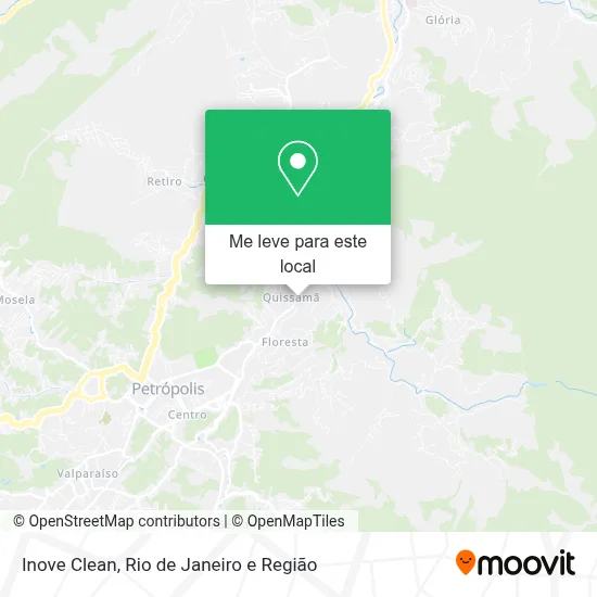 Inove Clean mapa