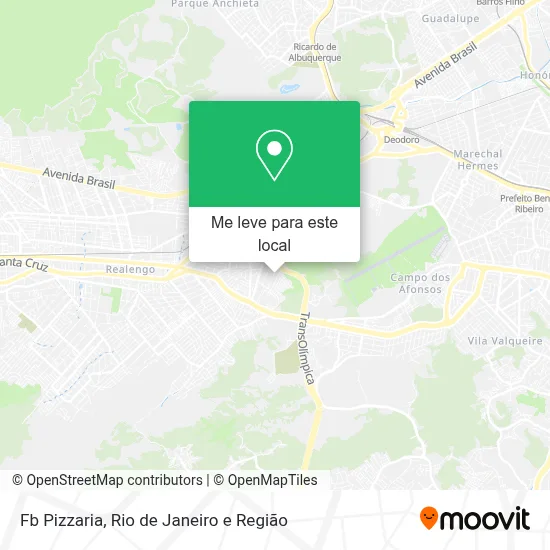 Fb Pizzaria mapa