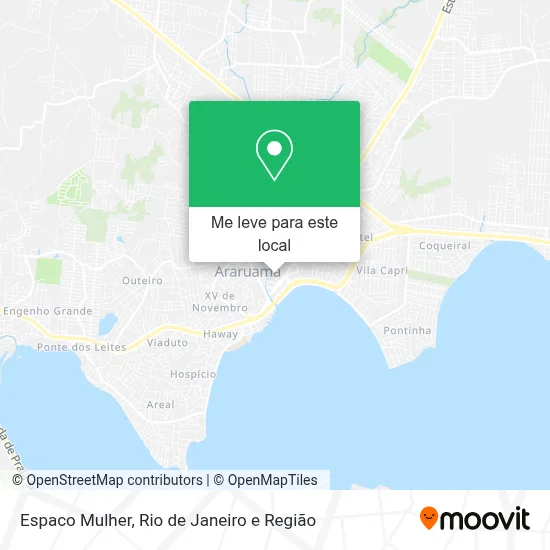 Espaco Mulher mapa