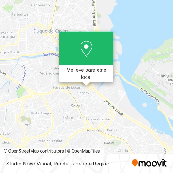 Studio Novo Visual mapa