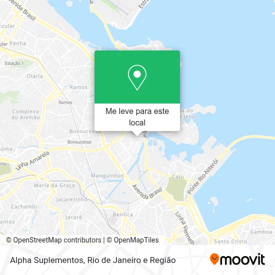 Alpha Suplementos mapa