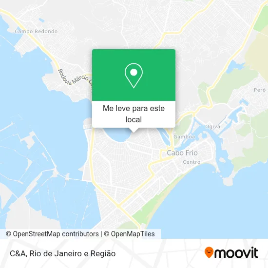 C&A mapa