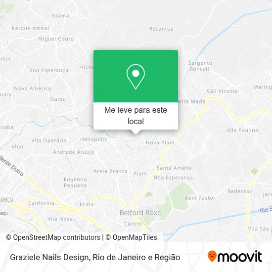 Graziele Nails Design mapa