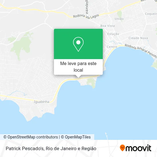 Patrick Pescado's mapa