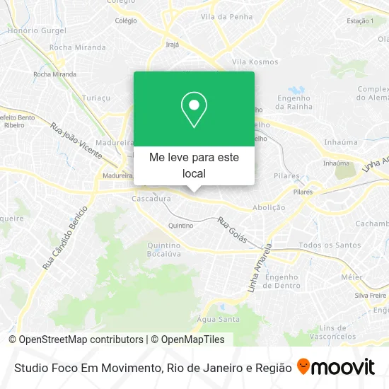 Studio Foco Em Movimento mapa