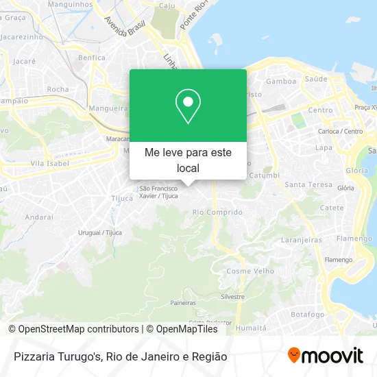 Pizzaria Turugo's mapa