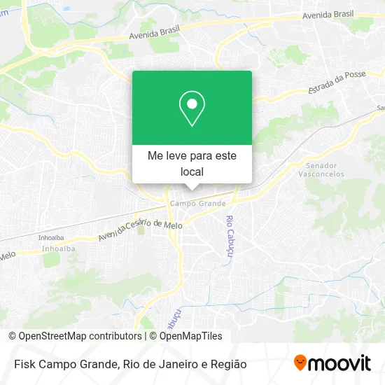 Fisk Campo Grande mapa