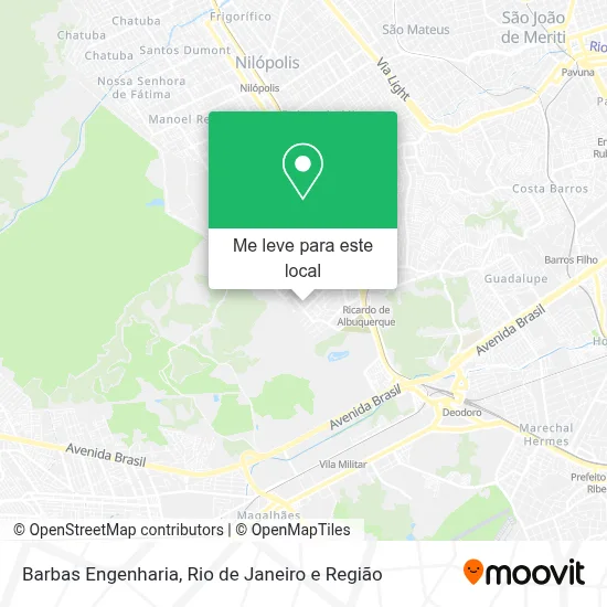 Barbas Engenharia mapa