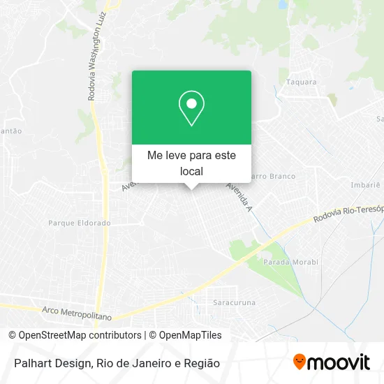 Palhart Design mapa