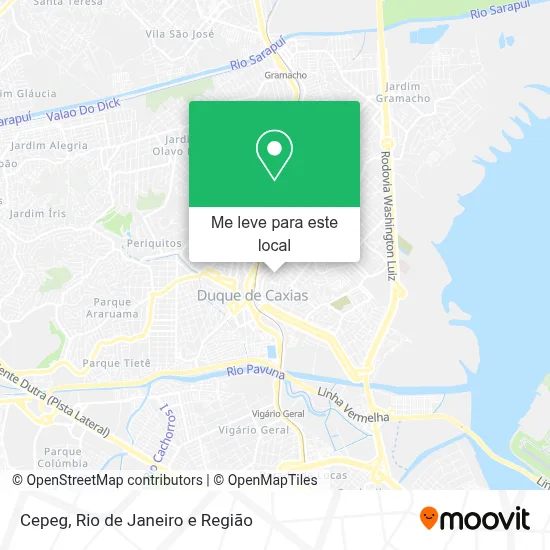 Cepeg mapa