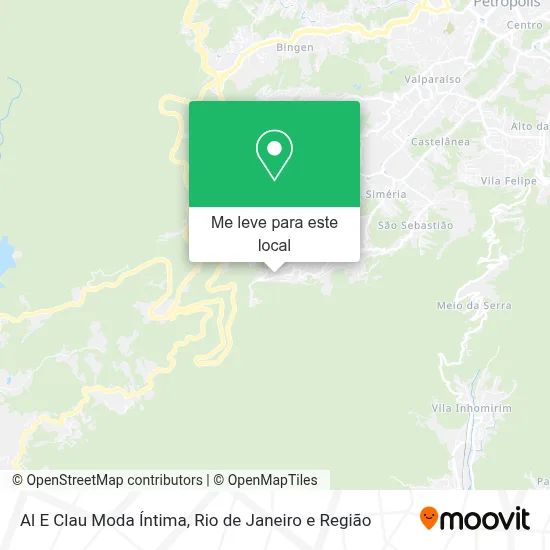 Al E Clau Moda Íntima mapa