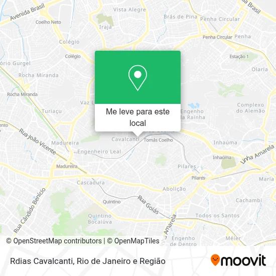 Rdias Cavalcanti mapa