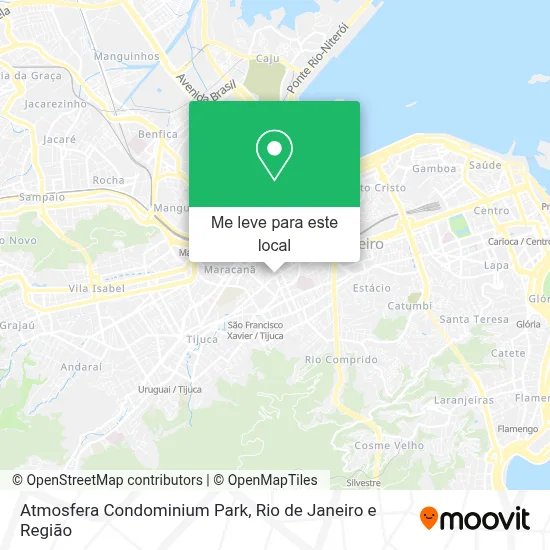 Atmosfera Condominium Park mapa