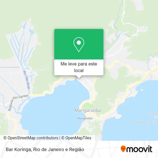 Bar Koringa mapa