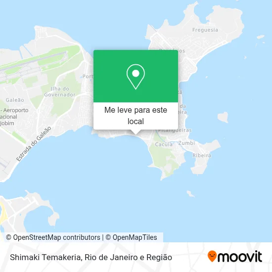 Shimaki Temakeria mapa