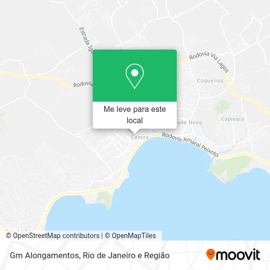 Gm Alongamentos mapa