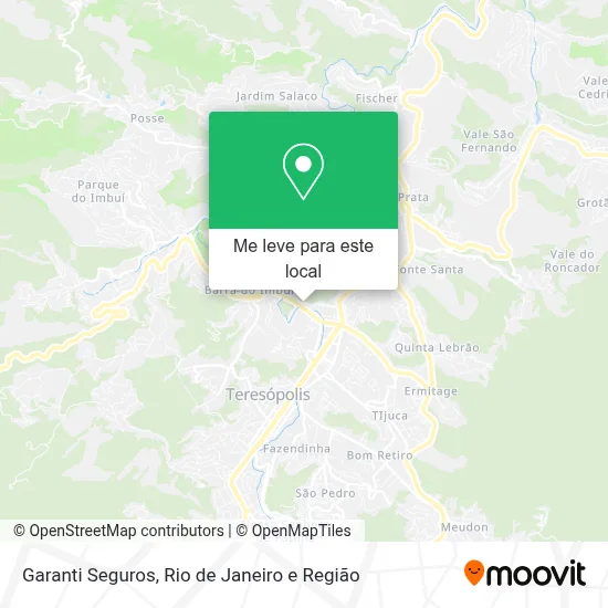 Garanti Seguros mapa