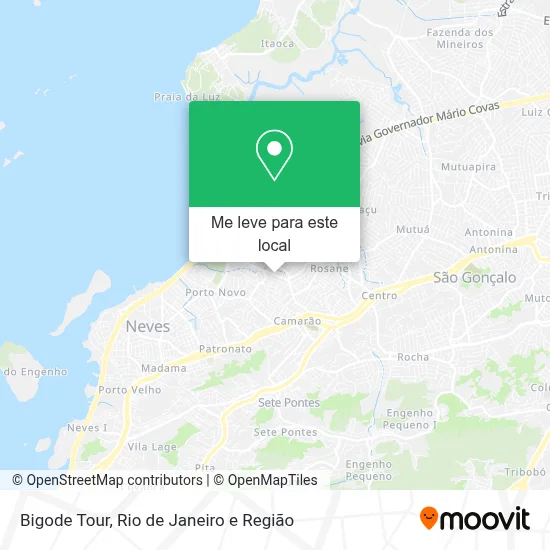 Bigode Tour mapa